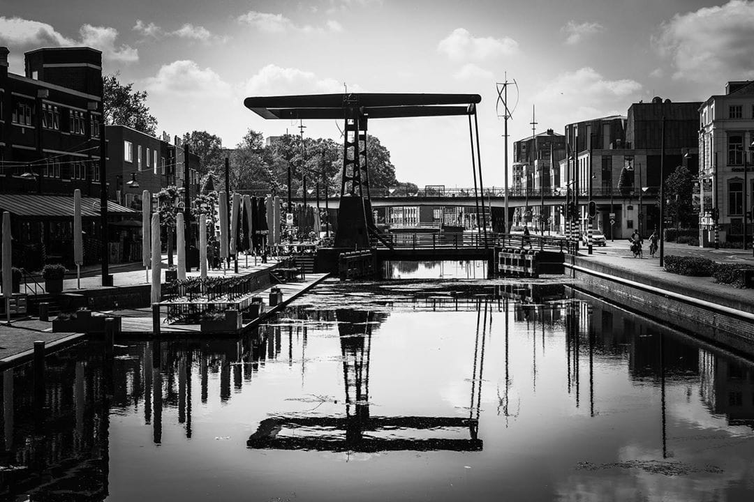 Havenplein bridge in Helmond